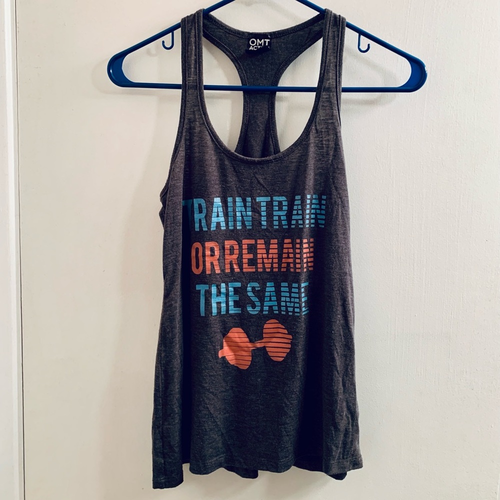 Gray Athletic Tank Top (S)